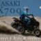 Kawasaki KFX 700 QuadSport wagi ciężkiej z potężnym silnikiem V2. Opinia test Motobada