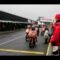 One-of-a-kind Laverda V6 in action