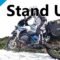 How and why you stand on your adventure motorcycle offroad
